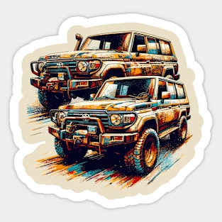 Toyota Land Cruiser Sticker